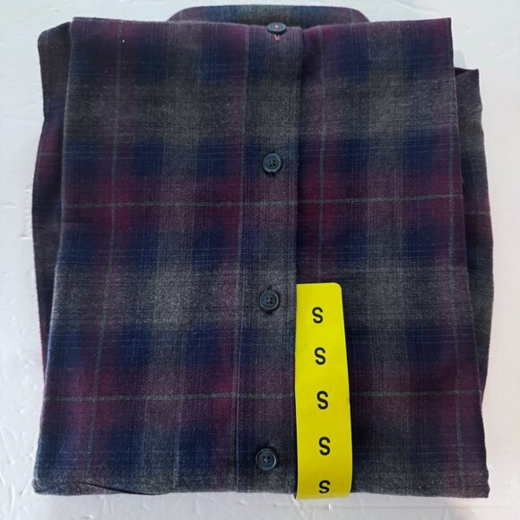 Weatherproof Vintage Mens Plaid Button-Down Shirt Size Small Sml S - Picture 6 of 11